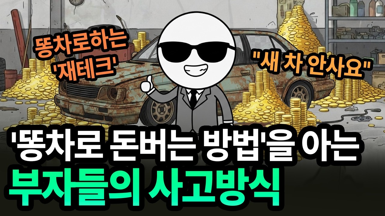 똥차를 타는게 부자들이 말하는 가장 확실한 투자인 이유 | 경제 애니메이션