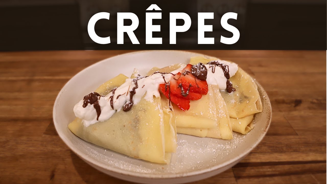 How To Make Perfectly Light And Delicate Crepes