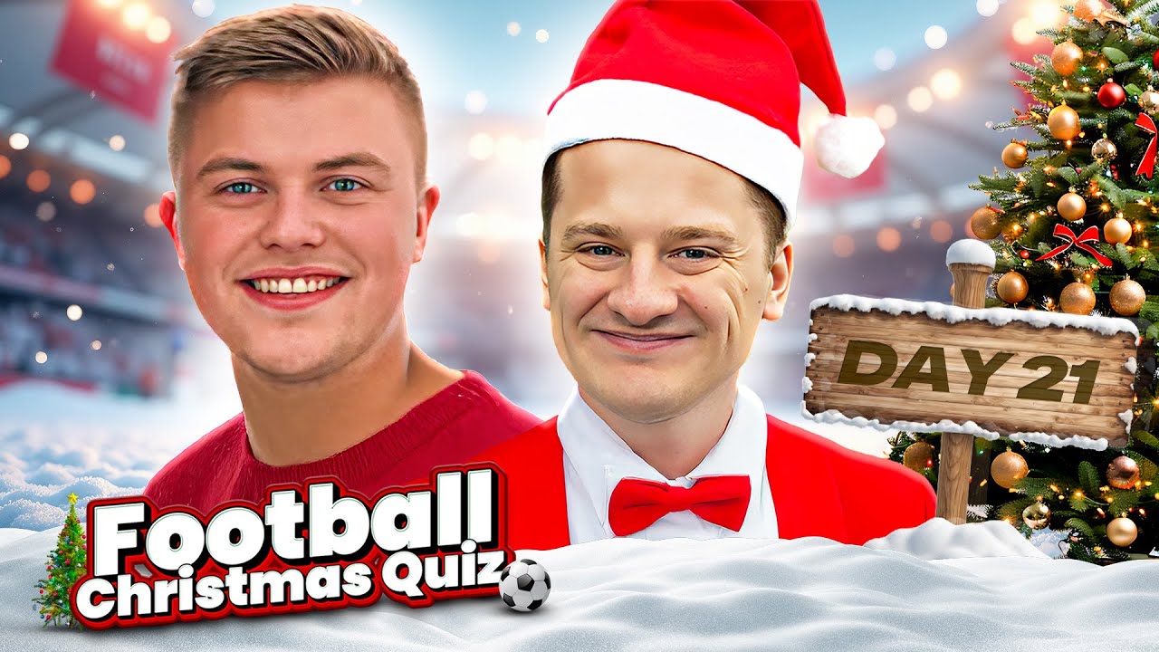 CHRISTMAS FOOTBALL QUIZ Vs @ChazzaPlus DAY 21