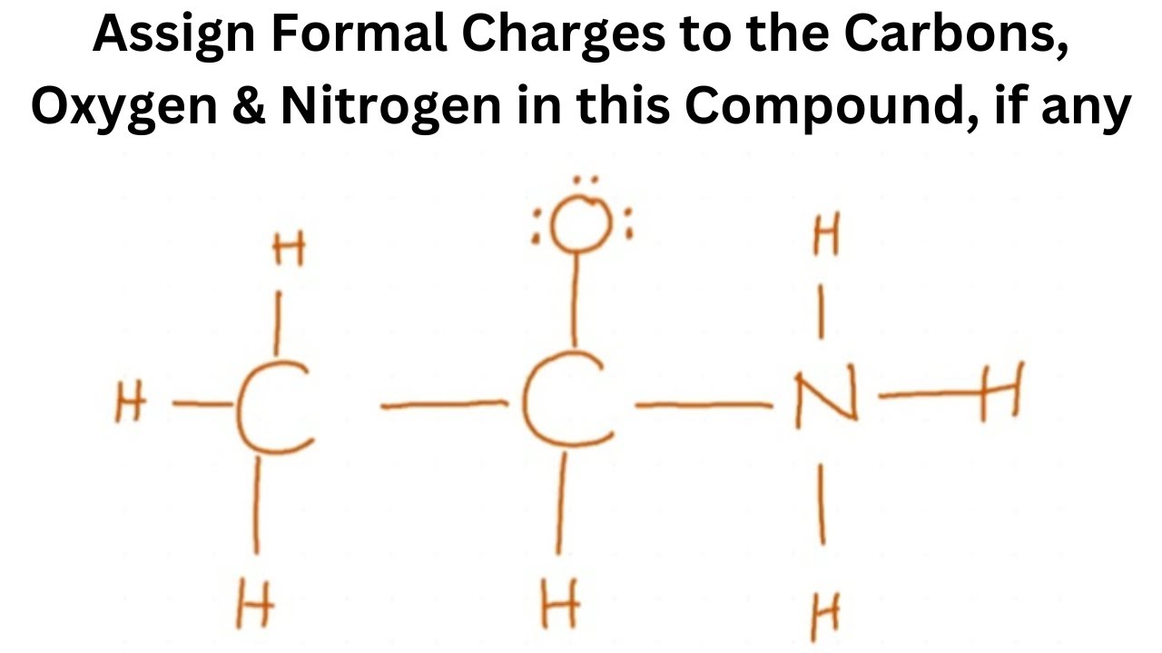 Assigning Formal Charges Using Formula (Chemistry)