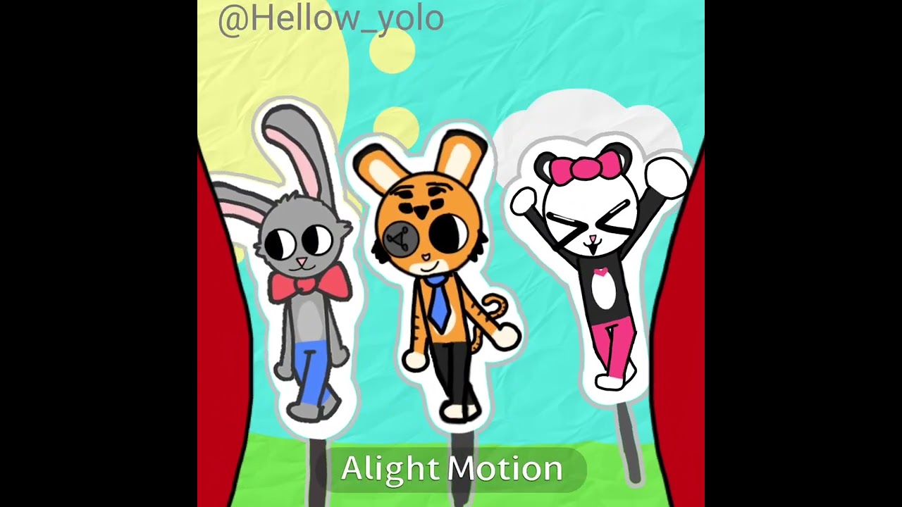 ||sinking town trend||ft: Mr.Hopps #mrhopps #mrhoppsplayhouse #sinkingtown #alightmotion#horror