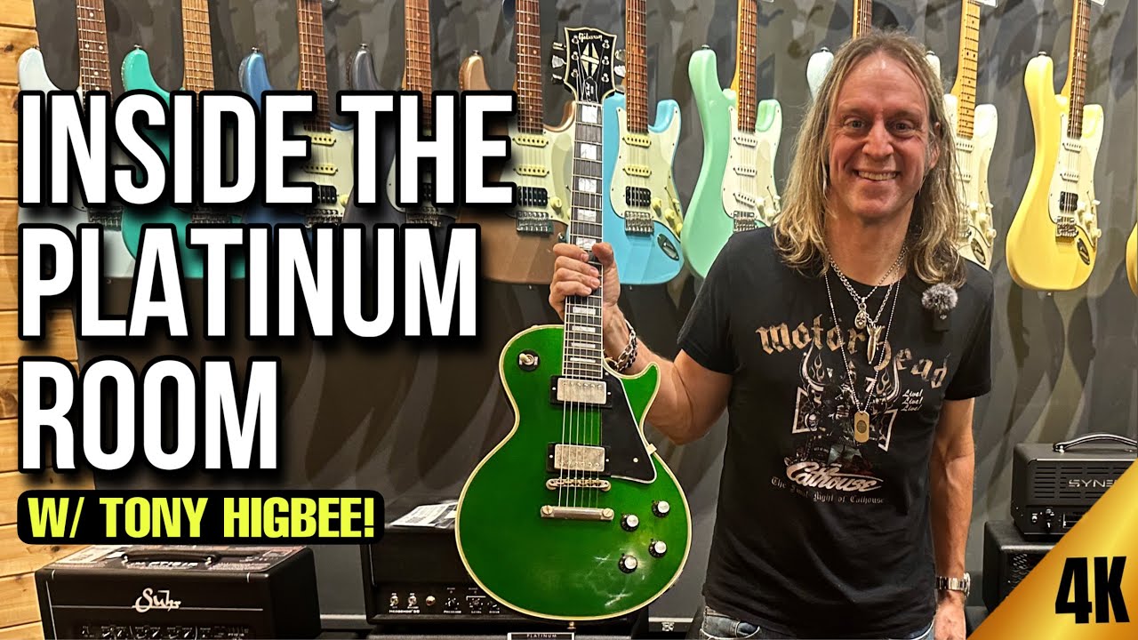 He Finds Guitars for Rock Legends | EPIC Guitar Center Platinum Room Tour - NASHVILLE