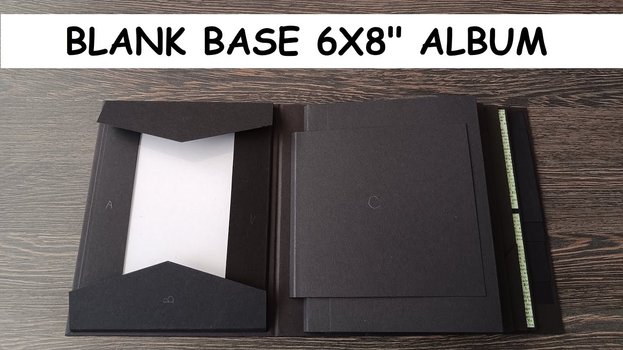 BLANK ALBUM TUTORIAL ~Start to Finish | USE UP YOUR STASH  Vol.1.  | 6x8  Paper Pad | Scarpbook 2024
