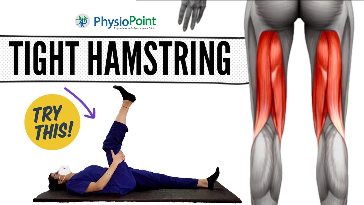 How to stretch tight hamstrings for beginners - Simple 5 hamstring stretches in hindi | Drsunil tank