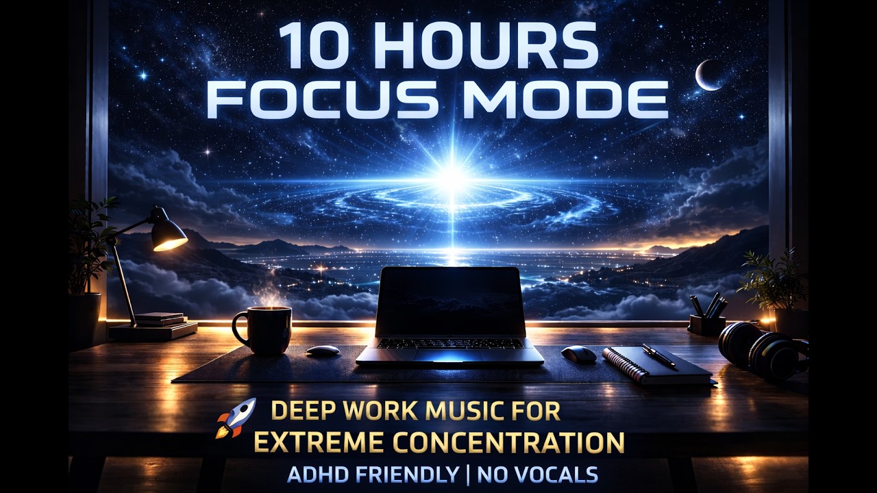 CEO Work Mode Activated 💼 10H Deep Focus Music