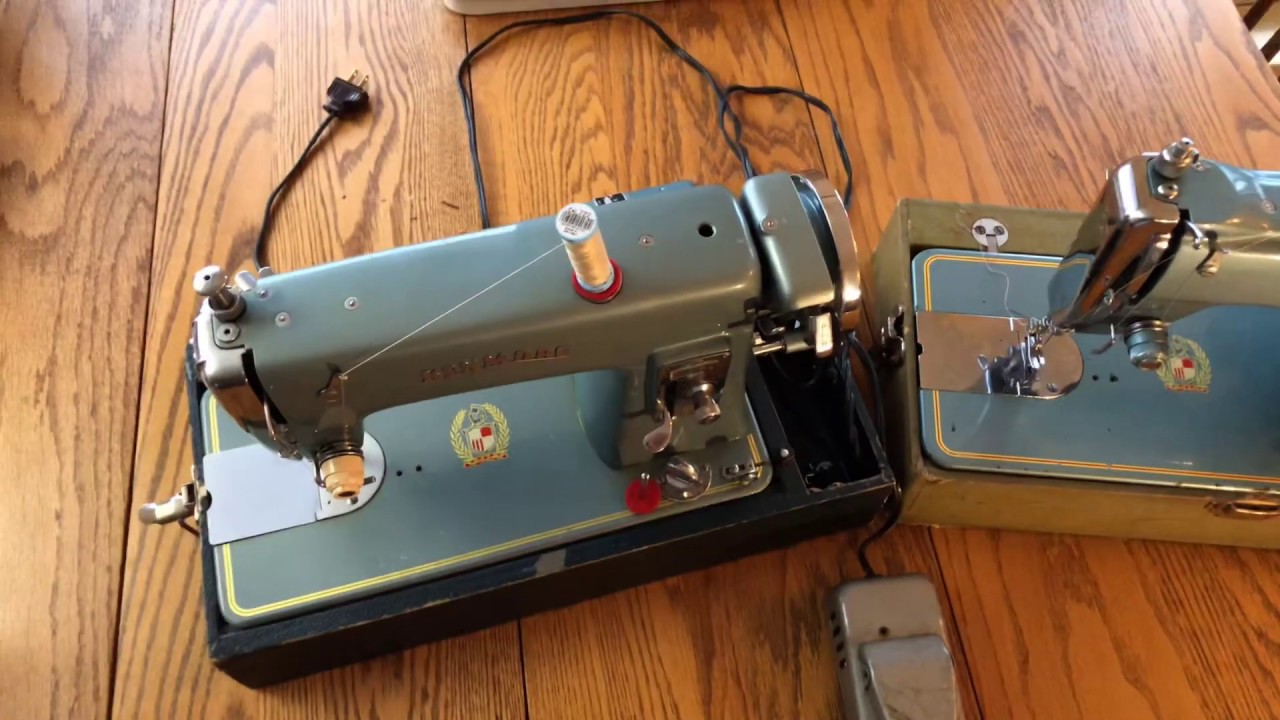HAPPY NEW YEAR 1957!  Are You Seeing Double? Japanese Made Sewing Machine Brands Share Lots of DNA!!
