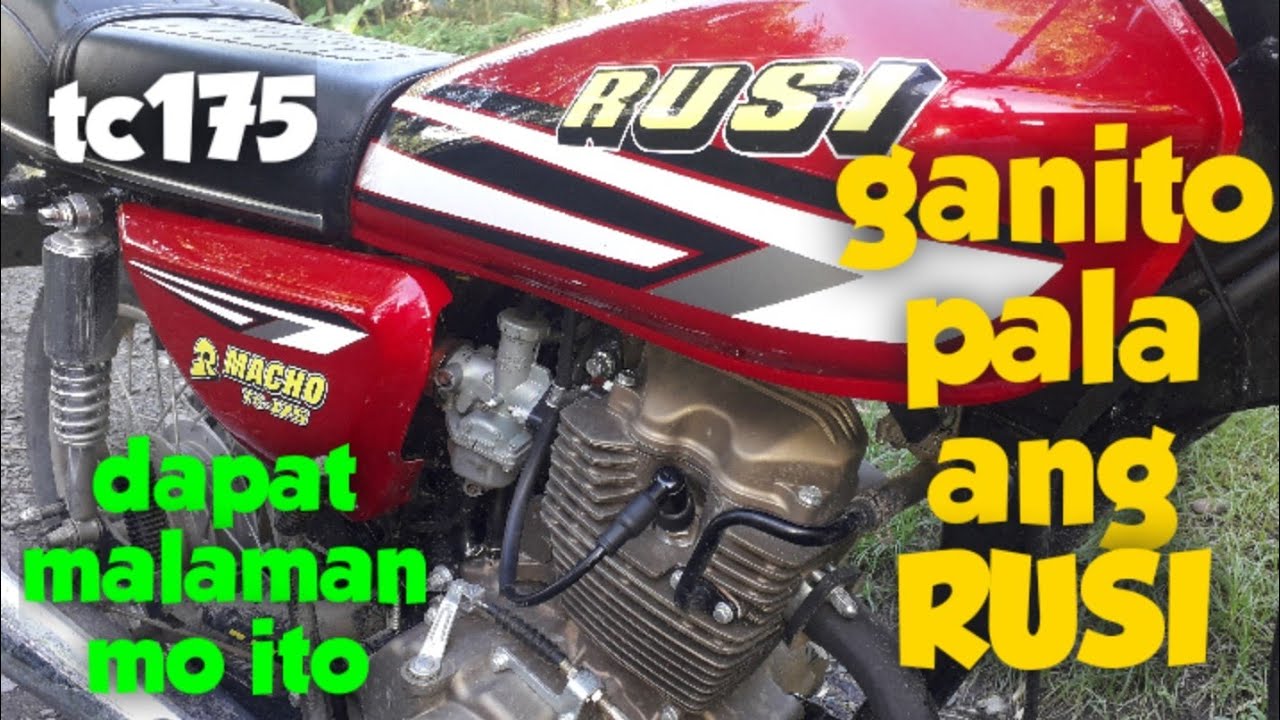 RUSI tc macho 175 | ganito pala ang motor na ito