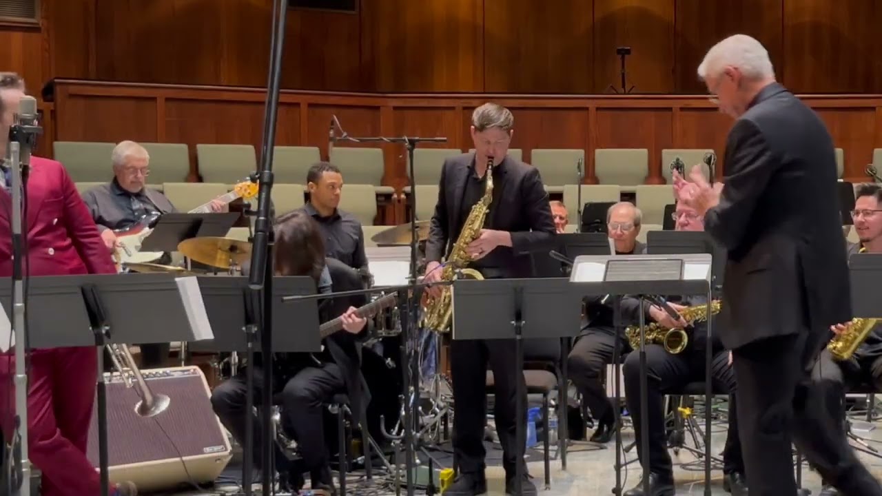 Bennie Benack III with The Kingwood Big Band - Won't You Be My Neighbor, March 7, 2025