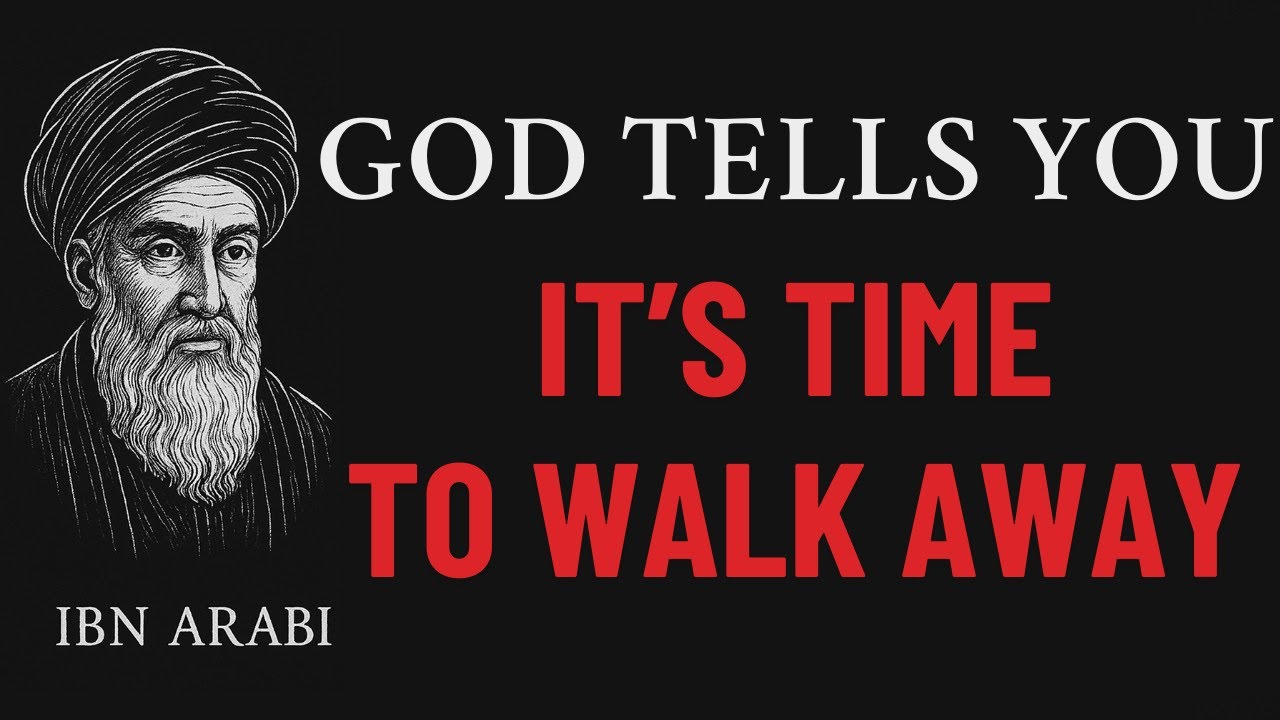 If You Keep Getting Tired Of A Person, That's God's Sign To Walk Away.
