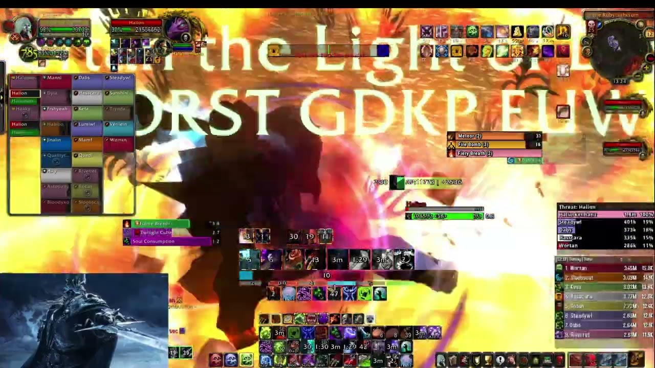 [WORST GDKP] Halion 25HC First Kill with Unholy Venoxis Classic