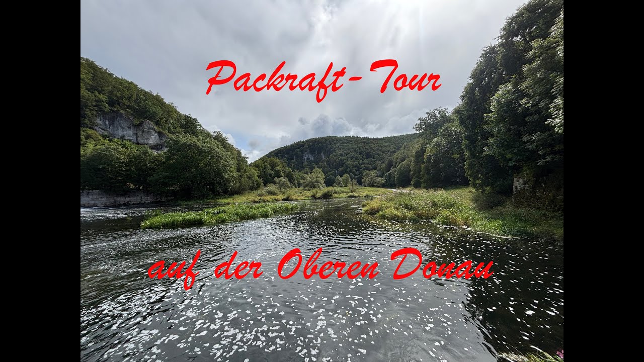 Packraft Tour auf der Oberen Donau