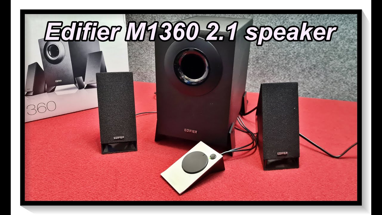 Edifier M1360 - PC 2.1 speaker