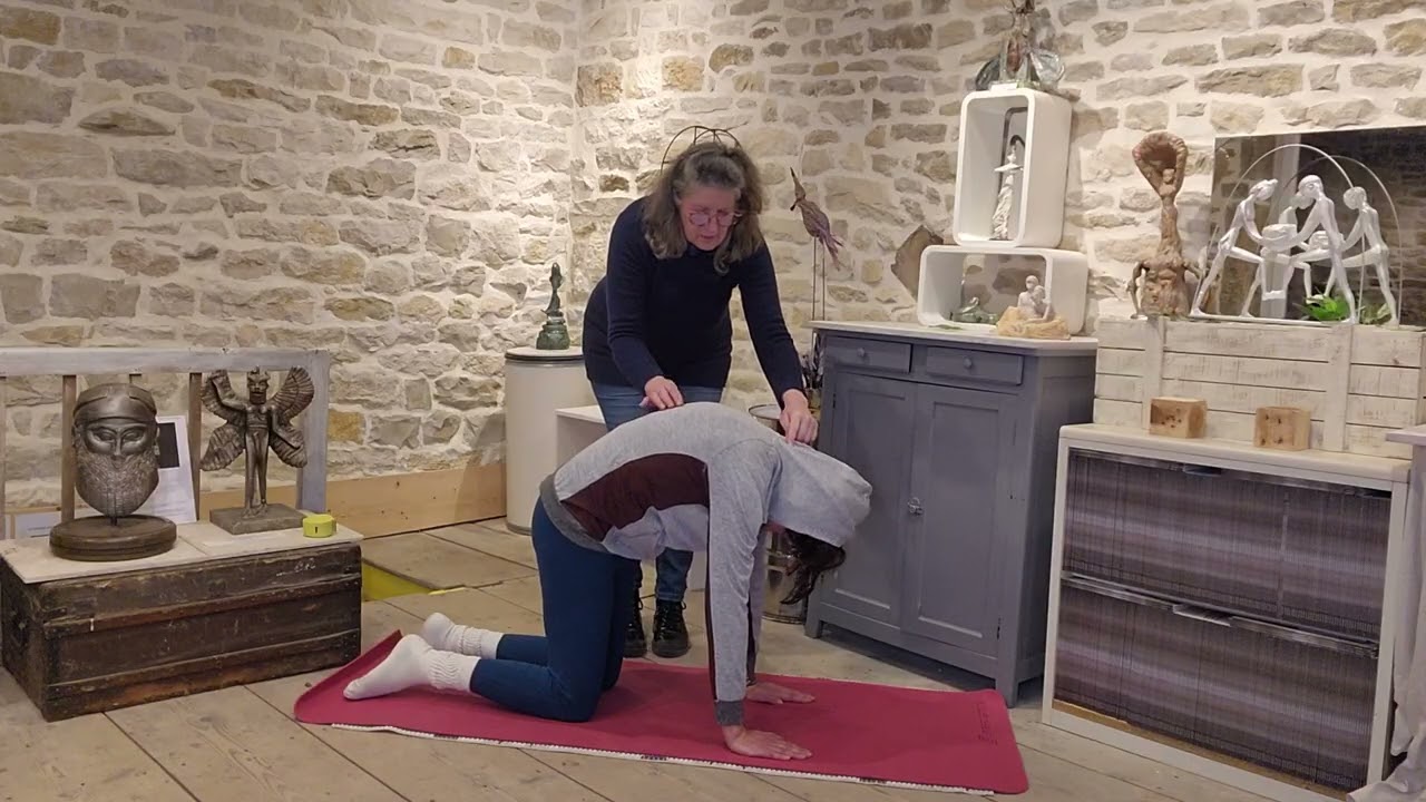 Le Pilates de Régine, cours 19: Étirements de la nuque,des épaules  et du dos