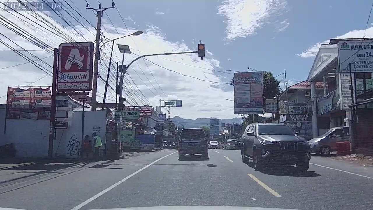 Pintu Tol Ciawi arah Puncak Bogor Jawa Barat Indonesia