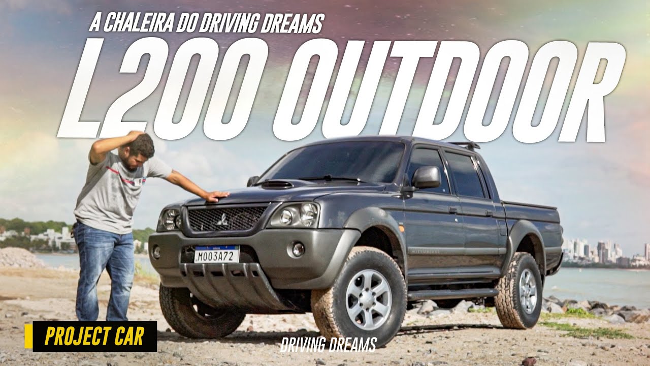 Bruta ou Chaleira? Mitsubishi L200 2011 Outdoor GLS 2.5 Turbo 4x4 Avaliação completa! 235