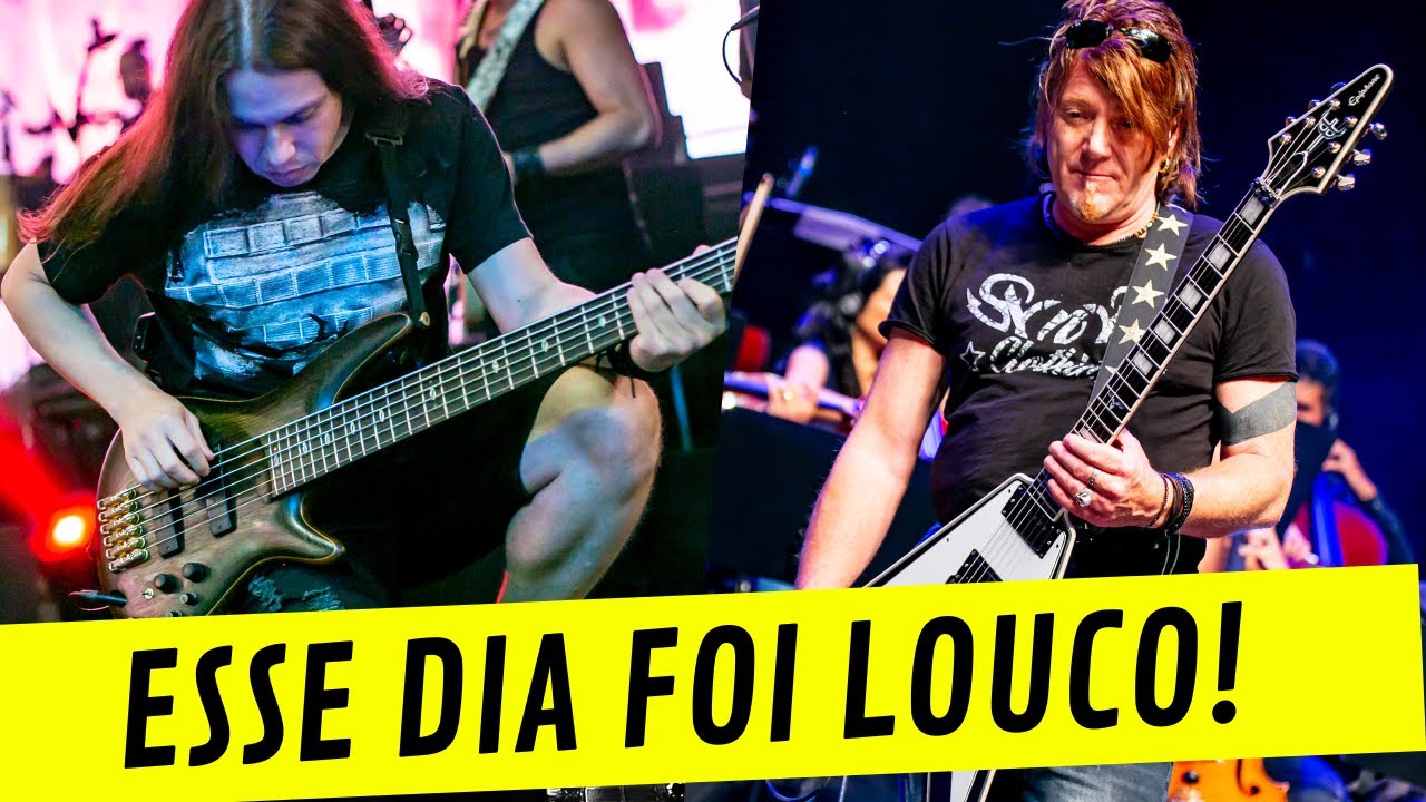 Ensaiando com Kai Hansen | DVD Edu Falaschi | Temple Of Shadows In Concert - 03/05/2019