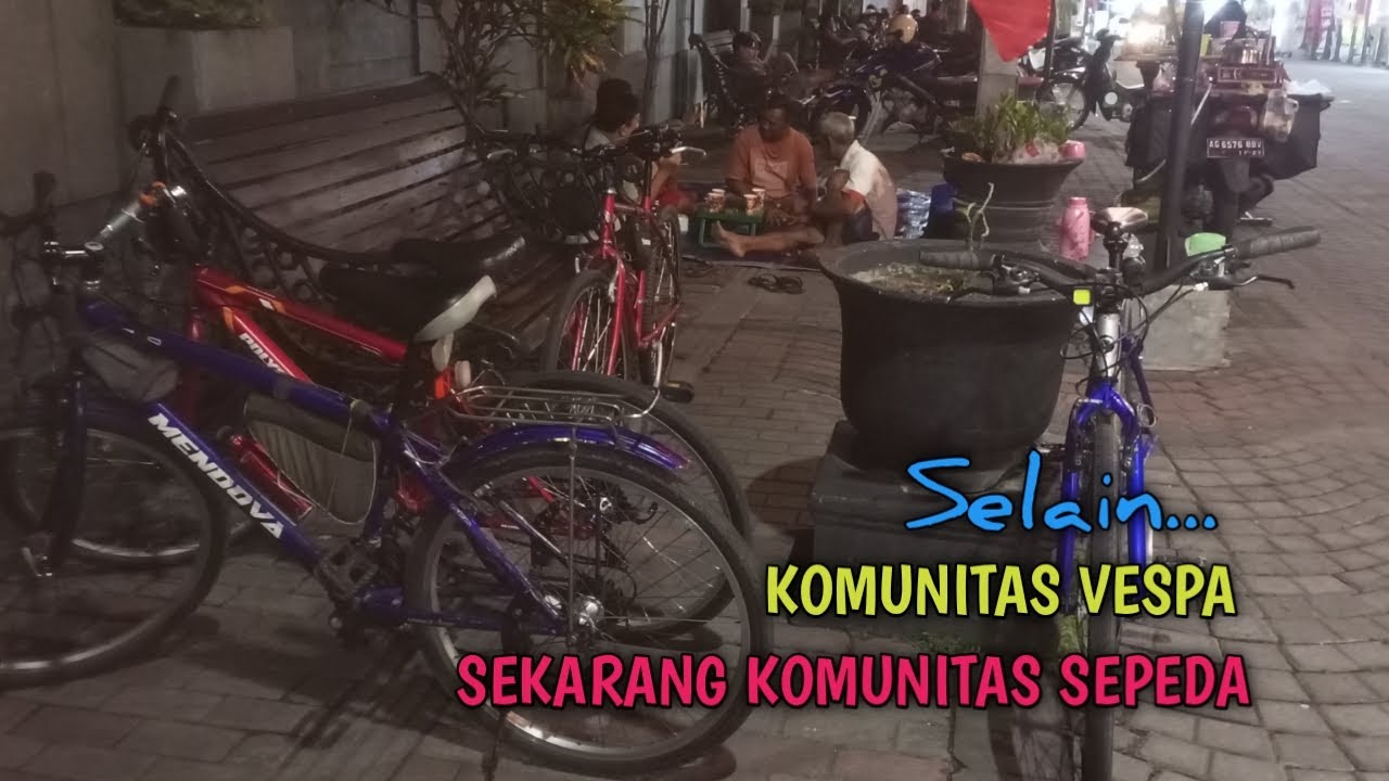 SELAIN KOMUNITAS VESPA, SEKARANG KOMUNITAS SEPEDA YANG NGOPI, #ngopi , #ngopiasik