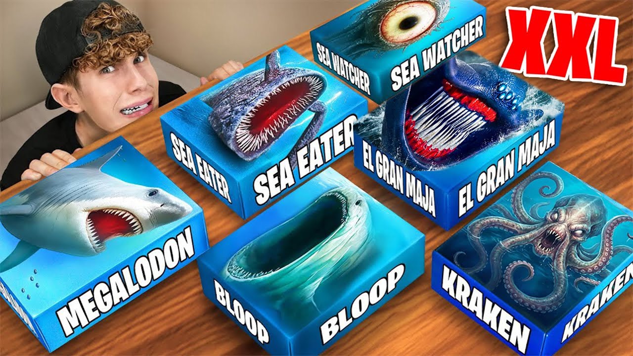 НИКОГДА НЕ ОТКРЫВАЙ ВСЕ МИСТЕРИ-БОКСЫ EL GRAN MAJA, BLOOP И SEA EATER В 3 ЧАСА НОЧИ!!