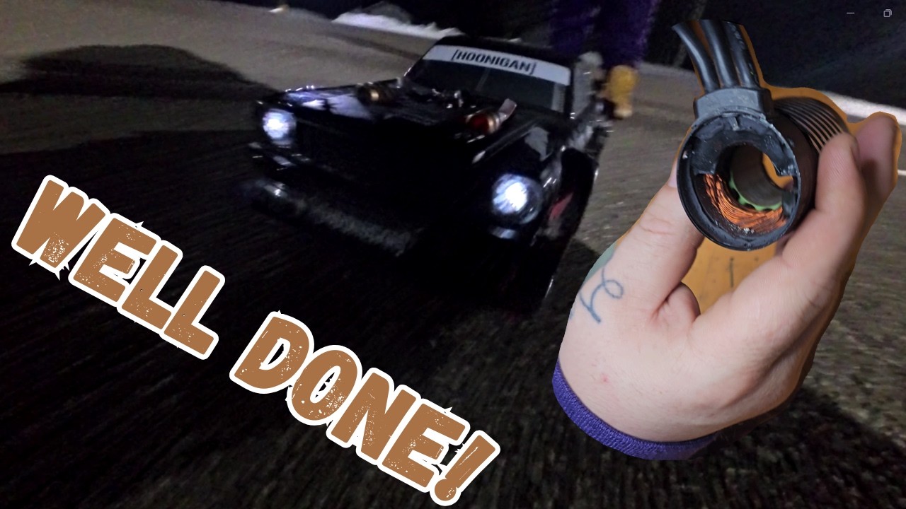 HobbyWing Cooked To Perfection in under 3 Minutes!
