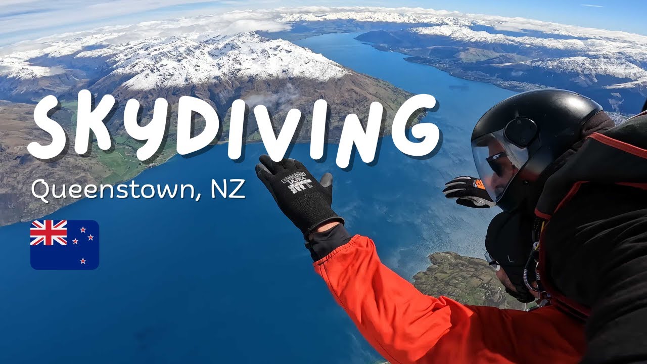 Skydiving in Queenstown, NZ (from 15,000ft)