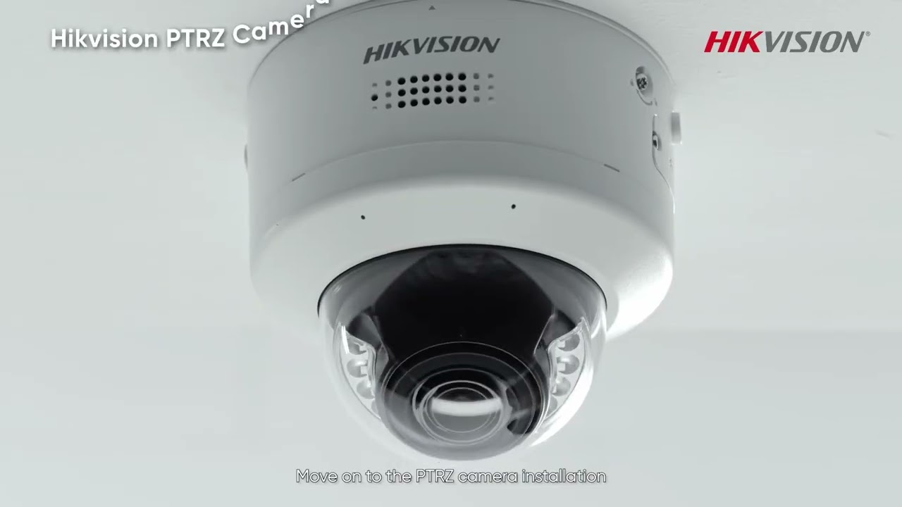 Installation of Hikvision PTRZ Cameras