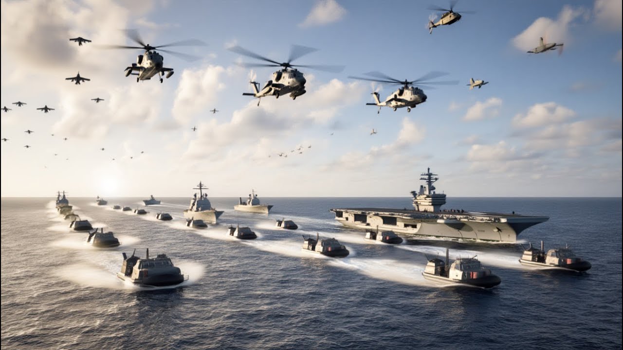 Unstoppable Coordination: U.S. Marines and Navy in Full-Scale Amphibious Operation