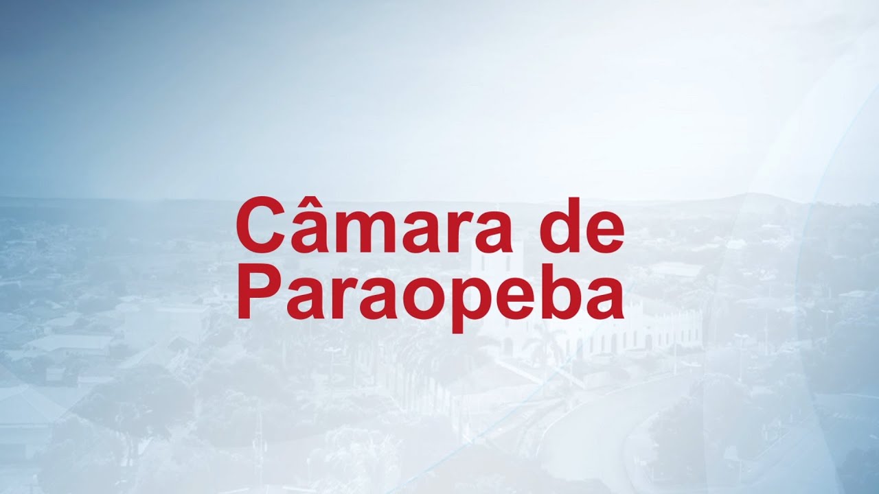 TV GERAIS AO VIVO | REUNIÃO CÂMARA MUNICIPAL DE PARAOPEBA 04/11/2025