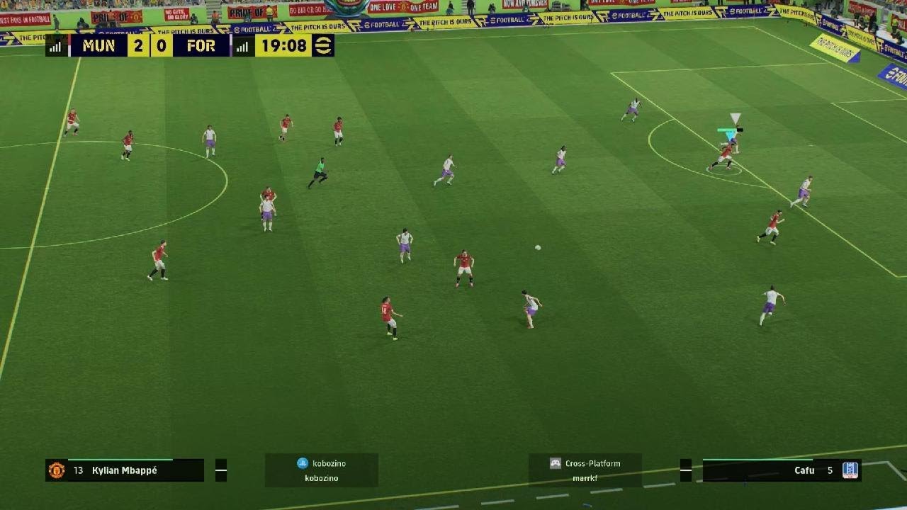 England vs Fortaleza PES 26 online challenge