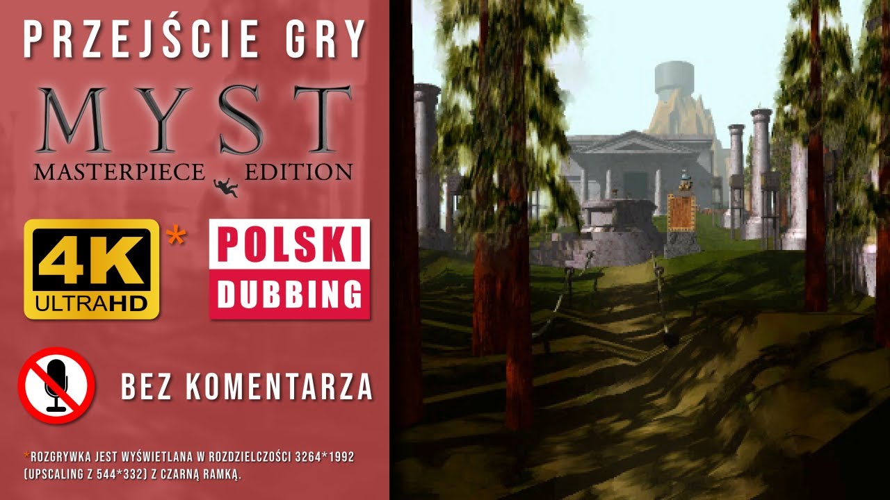 Myst: Masterpiece Edition (PC) - CAŁA GRA - 4K, Dubbing PL, bez komentarza