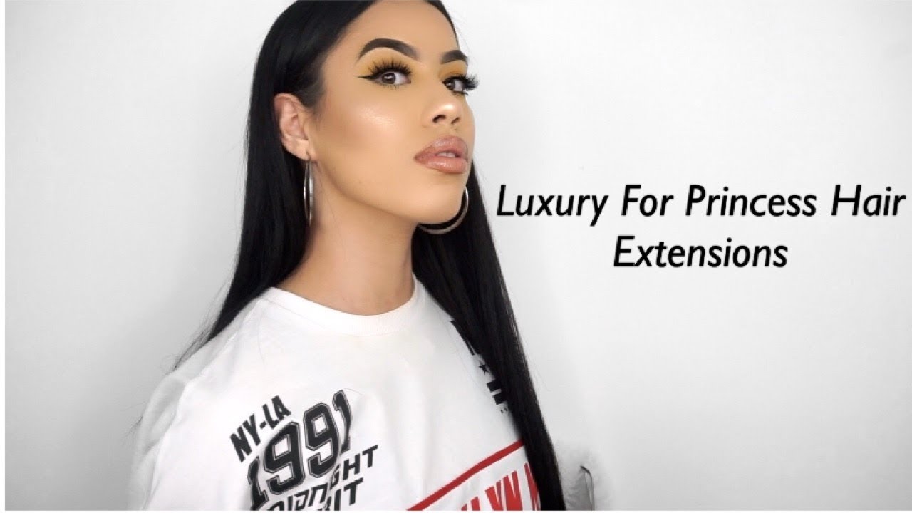 LUXURY FOR PRINCESS HAIR EXTENSIONS REVIEW/DEMO