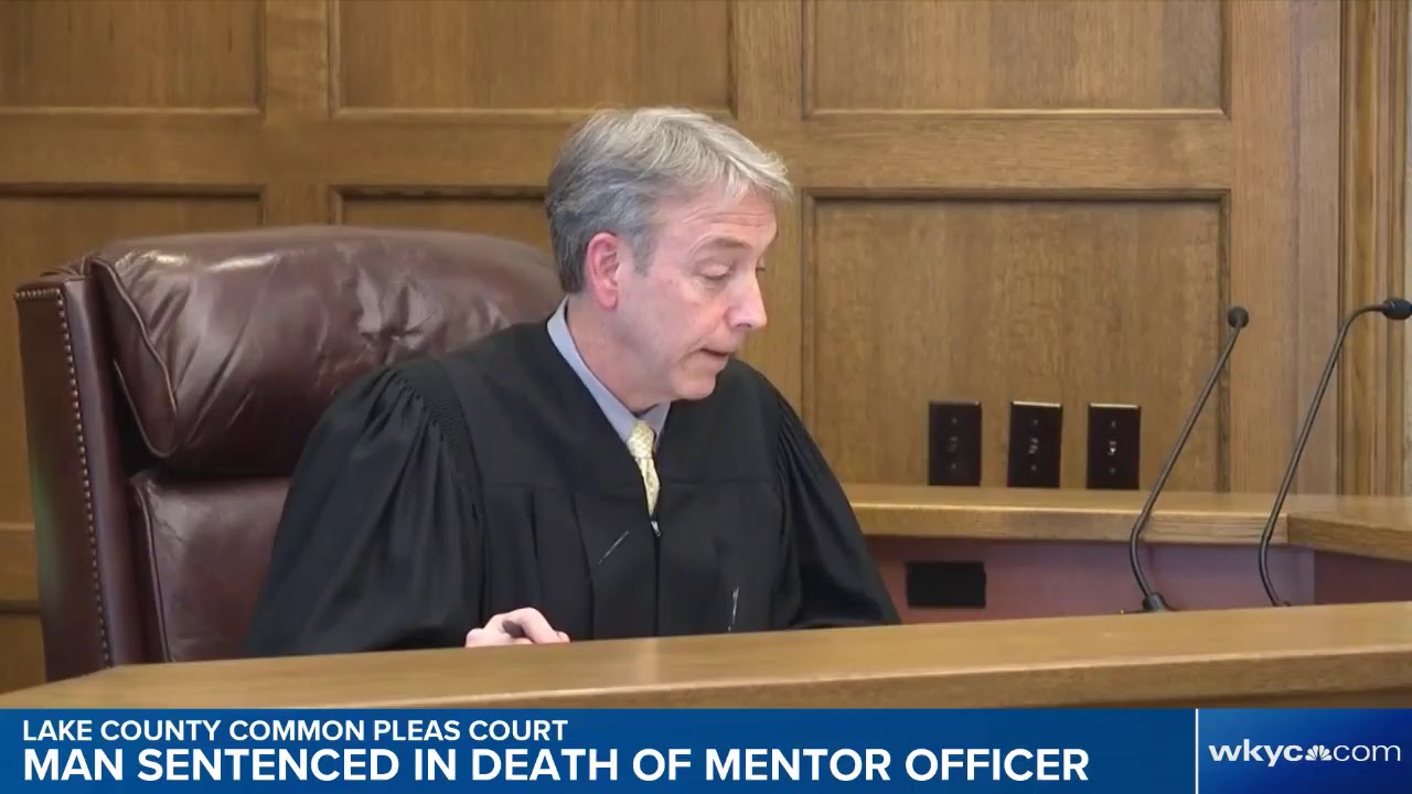 Brian Anthony sentenced in hit-and-run death of Mentor police officer Mathew Mazany