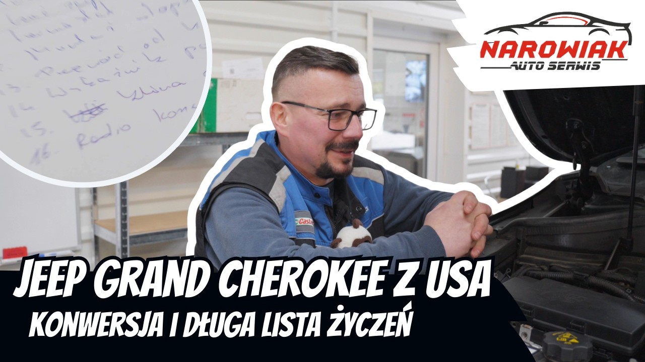 Jeep Grand Cherokee z USA - konwersja i długa lista życzeń