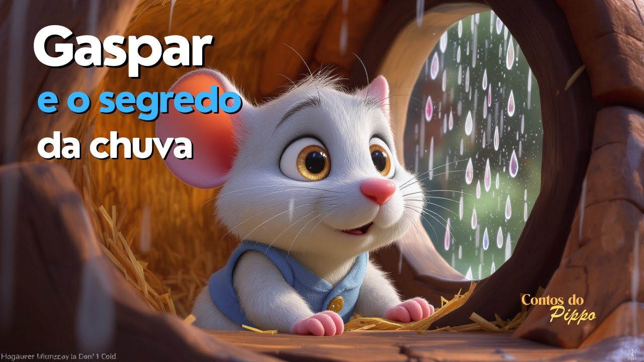 Gaspar e o Segredo da Chuva 🌧️ | História Infantil