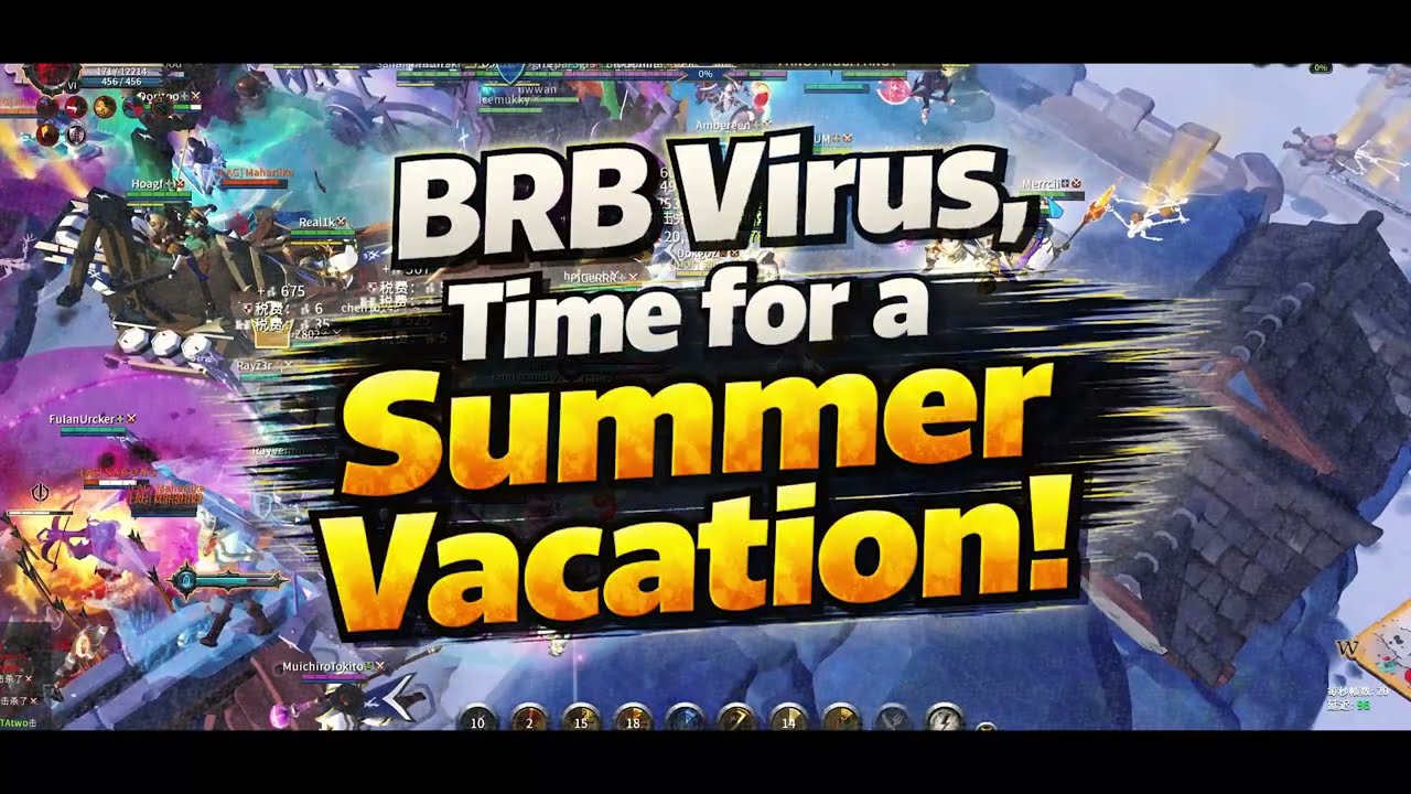 BRB!!! VIRUS on SUMMERS VACATION ☀️