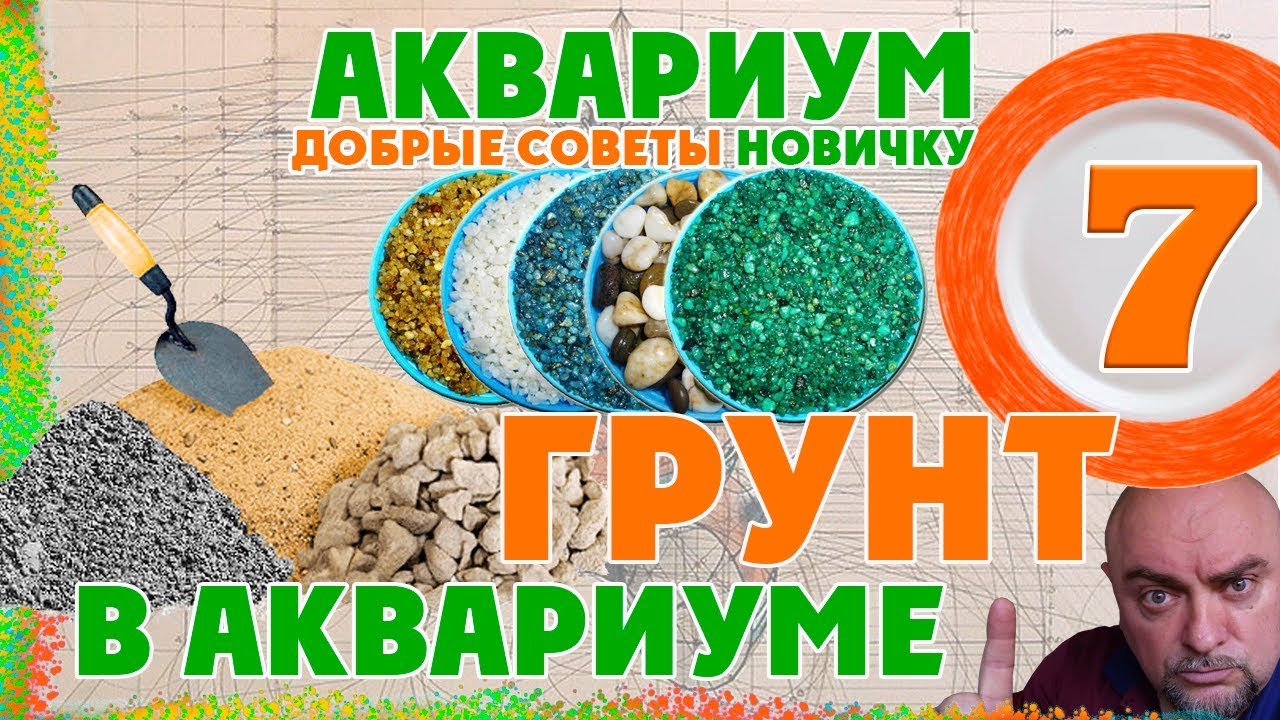 Аквариумистика. Добрые советы новичкам. Грунт в аквариуме.
