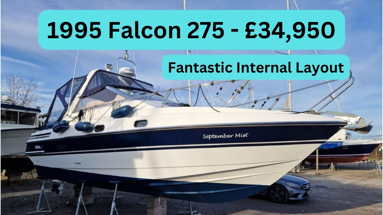 Boat Tour - 1995 Falcon 275 - £34,950 - Fantastic Internal Layout
