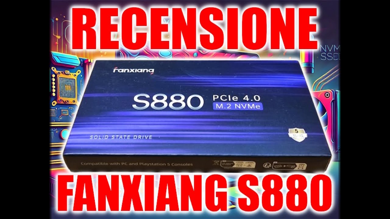 Recensione FanXiang S880 2TB   Assemblo Computer
