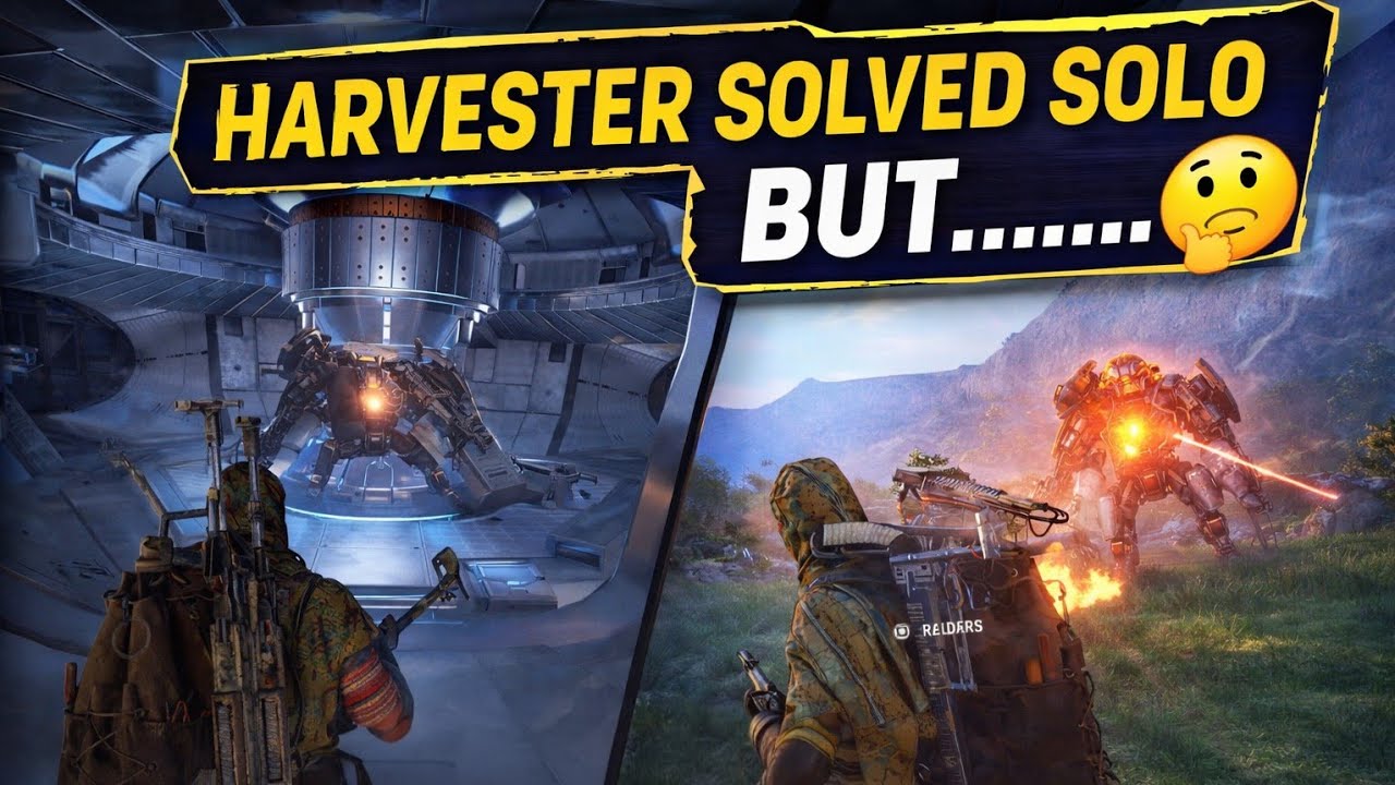 Harvester Solved Solo… BUT Something Went Wrong 😳 | ARC Raiders
