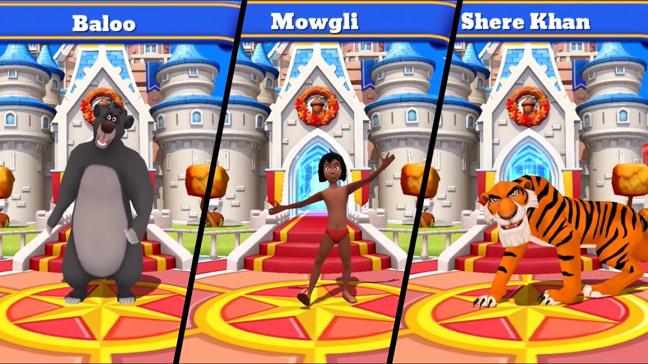Welcome Screens JUNGLE BOOK CHARACTERS | Disney Magic Kingdoms