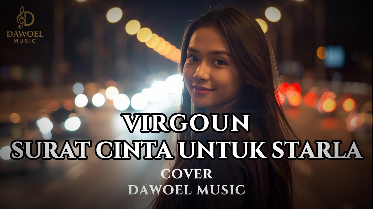SURAT CINTA UNTUK STARLA - VIRGOUN POP ACOUSTIC COVER LIRIK | DAWOEL MUSIC