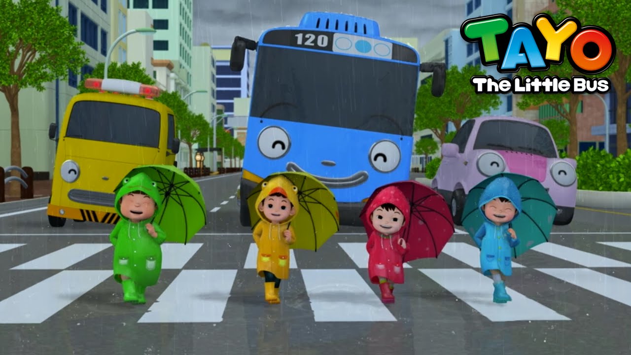 [Tayo's Sing Along Show] Pitter Patter, Splish Splash