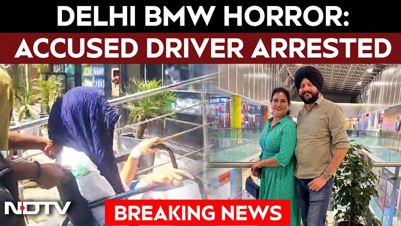 Delhi News | BMW Driver Arrested 24 Hours After Death Of Finance Ministry Official In Crash