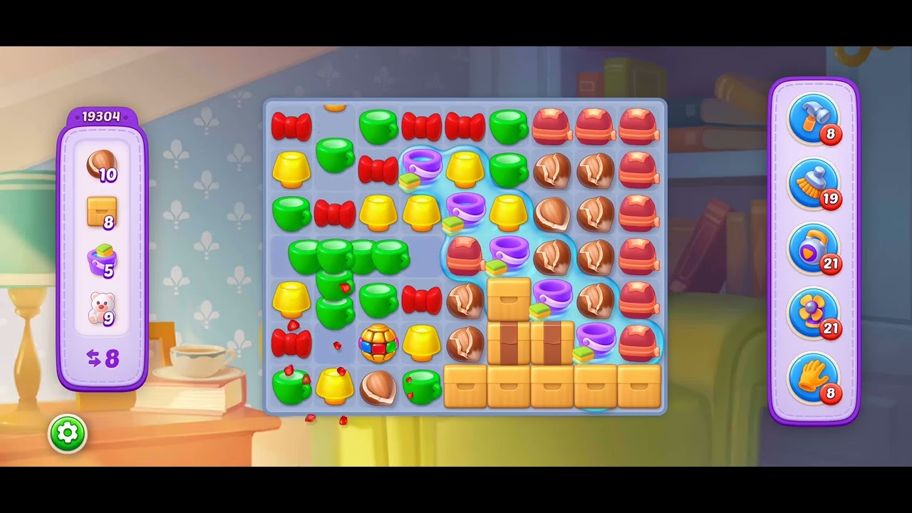 Homescapes Hard Level 19304