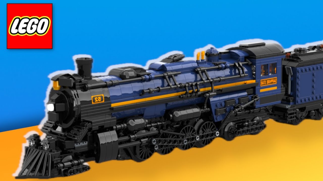 Build a LEGO Trains theme with THESE MODELS (REBRICKABLE)