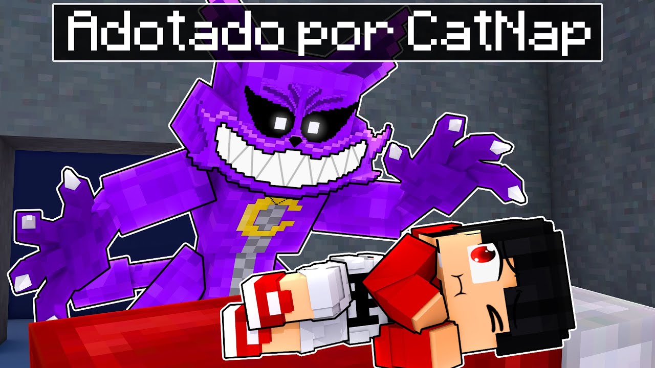 Fui ADOTADO pelo CATNAP no Minecraft