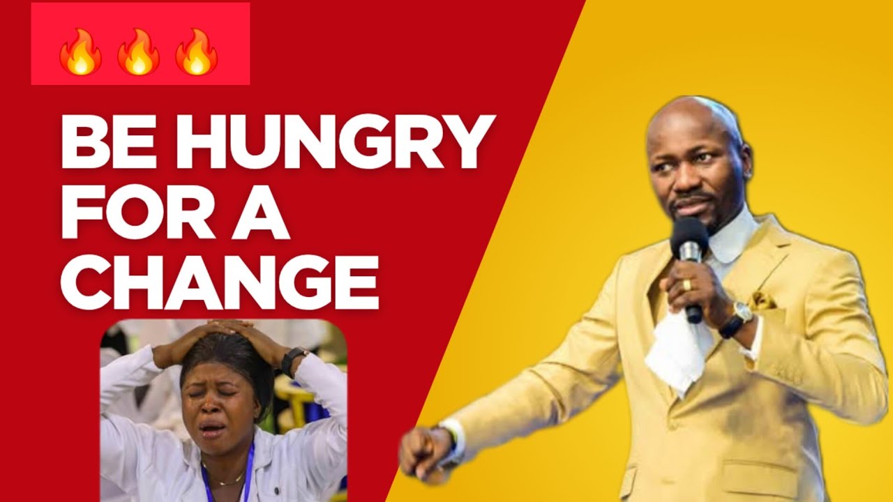 😭😭😭 AM HUNGRY FOR POWER - APOSTLE JOHNSON SULEMAN