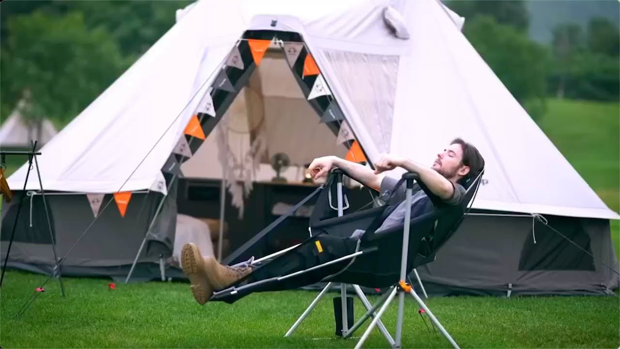 KingCamp Orchid C20 Hammock Chair with Footrest