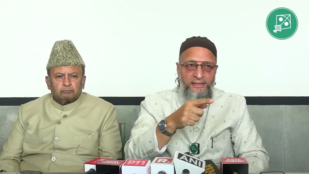US और Israel द्वारा Iran पर हमले को लेकर असदुद्दीन ओवैसी की press conference | Hyderabad | AIMIM