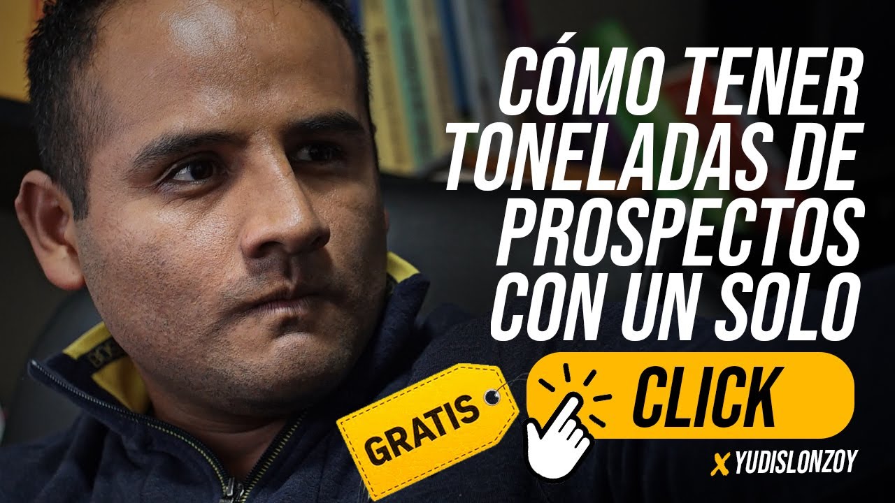 How to Get Tons of Prospects for Your MLM with Just One Click | Yudis Lonzoy