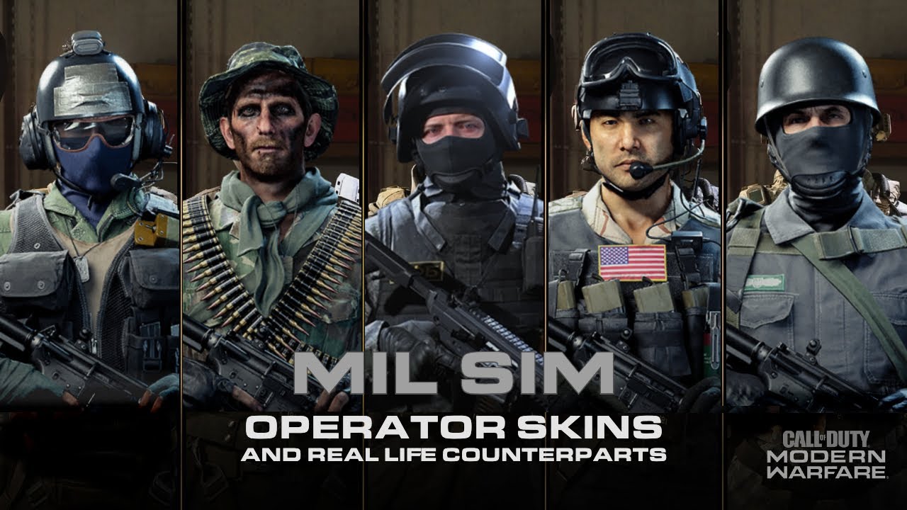 Warzone Mil-Sim Operators and Real Life Counterparts | Part Four